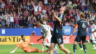 SDFC’s MLS winning streak ends in 3-3 road draw against FC Dallas taken at Toyota Stadium (San Diego FC). Photo by Kevin Jairaj-Imagn Images