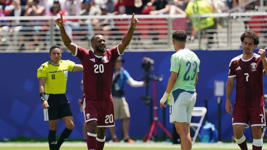 Qatar scores a shocking late draw against Switzerland  taken at Levi's Stadium (World Cup)