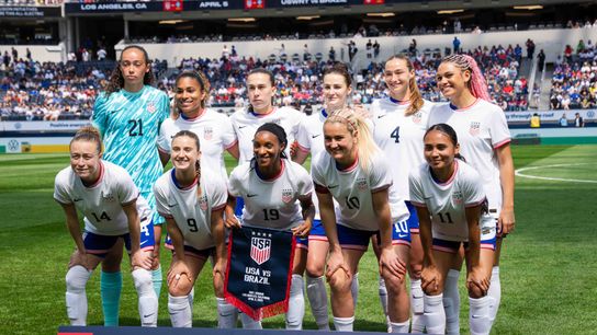 TST Images: USWNT defeats Brazil, 2-0, at Sofi Stadium taken at SoFi Stadium (uswnt)