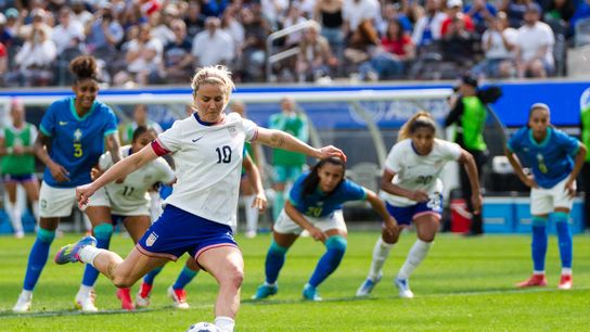 USWNT beats Brazil, 2-0, in SoFi Stadium friendly taken at SoFi Stadium (uswnt)