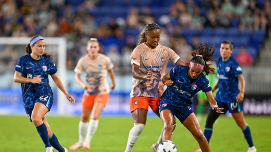 Jaedyn Shaw scores against former team to lift Gotham FC past San Diego taken at Sports Illustrated Stadium (San Diego Wave FC). Photo by Mark Smith-Imagn Images