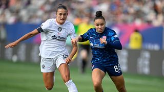 Bay FC’s early strike holds as San Diego’s finishing comes up empty taken at Snapdragon Stadium (San Diego Wave FC). Photo by Denis Poroy-Imagn Images