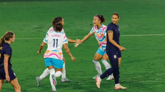 Wave’s unbeaten streak comes to an end in 2-1 defeat to the Reign taken at Snapdragon Stadium (San Diego Wave FC)