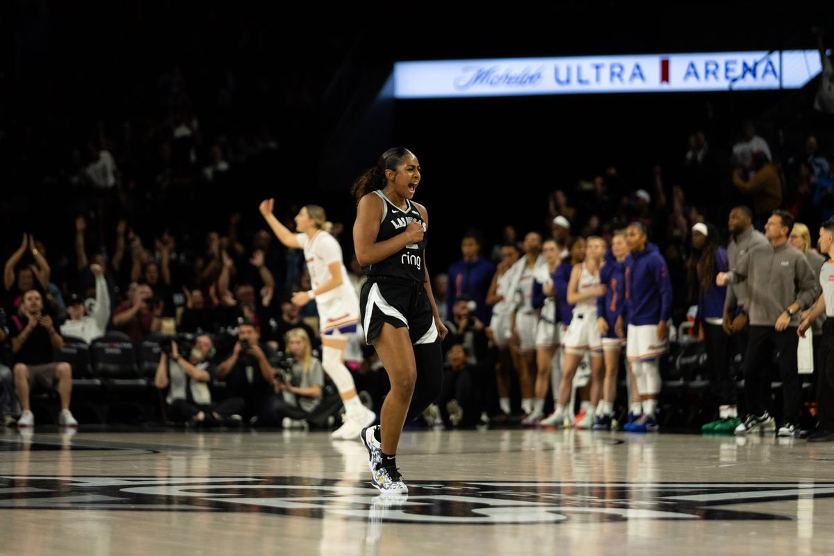 Kelly Raimon Wnba TST Images: Deja Kelly makes a game-winner to lift Aces over Mercury