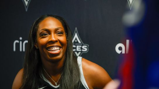 TST Images: Las Vegas Aces stage 2025 Media Day  taken at Vu Studios  (Las Vegas Aces)