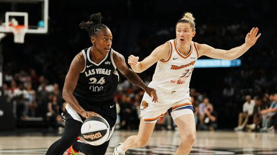 Aces fall to Mercury at home without A'ja Wilson taken at Michelob Ultra Arena (Las Vegas Aces)