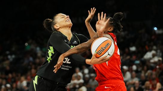 Storm down Aces again, this time in Las Vegas taken at Michelob Ultra Arena (Las Vegas Aces)