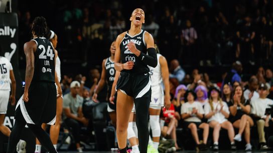 Wilson's return boosts Aces in win over Valkyries taken at Michelob Ultra Arena (Las Vegas Aces)