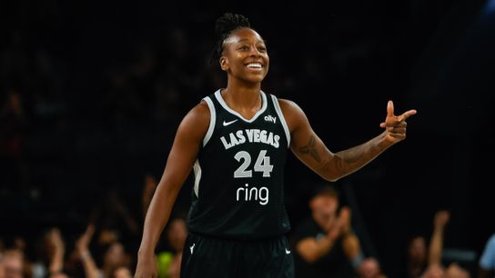 Aces respond to worst home loss in WNBA history with blowout win over Golden State, Loyd scores season-high 27 points taken at Michelob Ultra Arena (Las Vegas Aces)