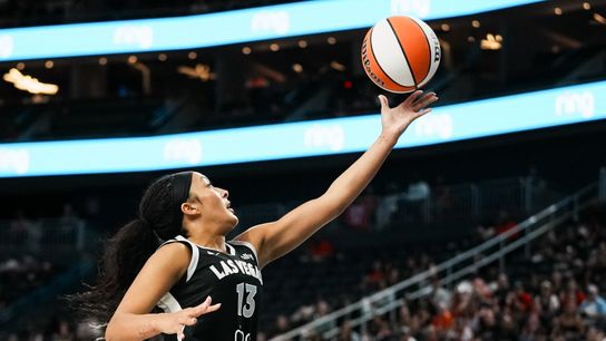 Aaliyah Nye closing her Aces chapter (Las Vegas). Photo by Kalin Sipes - The Sporting Tribune