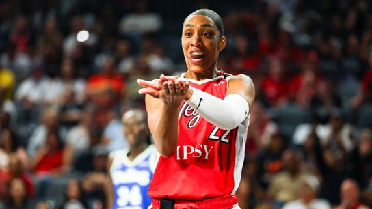 That's a sweep; A'ja Wilson earns fourth Western Conference Player of the Month honor of the season (Las Vegas Aces). Photo by RJ Forbus - The Sporting Tribune