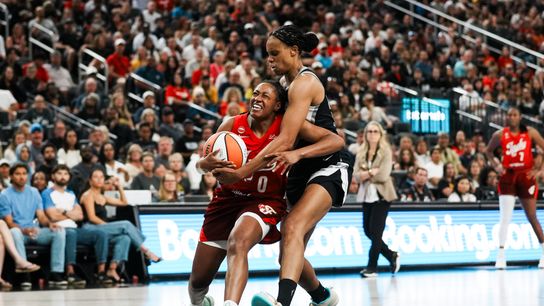 TST Images: Aces defeated by Fever, 84-68, at T-Mobile Arena taken at T-Mobile Arena  (TST images). Photo by Kalin Sipes - The Sporting Tribune