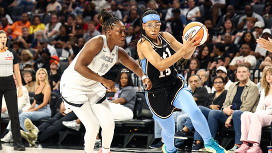 TST Images: Dream defeat the Aces, 97-82, at Michelob ULTRA Arena taken Michelob ULTRA Arena (Las Vegas Aces). Photo by RJ Forbus - The Sporting Tribune