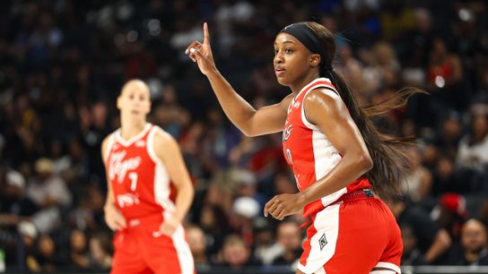 TST Images: Aces defeat the Sun, 101-78, at Michelob ULTRA Arena taken Michelob ULTRA Arena (Las Vegas Aces). Photo by RJ Forbus - The Sporting Tribune