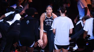 A'nother One; A'ja Wilson ties all-time record with fifth Western Conference Player of the Week honor of the year (Las Vegas Aces). Photo by RJ Forbus - The Sporting Tribune