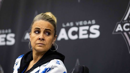 Aces' Becky Hammon slams defense after 'intruder' reaches kitchen in lopsided loss taken at Las Vegas Valley (TST Las Vegas). Photo by DJ Cabanlong- The Sporting Tribune 