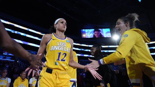 TST Exclusive: Conversation with Sparks guard Rae Burrell taken in Los Angeles (Los Angeles Sparks)