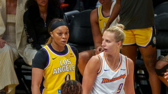 TST Images: Mercury beat Sparks, 85-80, at Crypto Arena taken at Crypto.com Arena (Los Angeles Sparks)