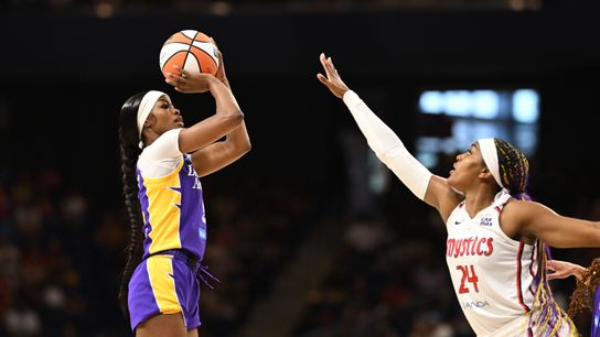 Sparks defeat Mystics to win third straight game taken at CareFirst Arena (Los Angeles Sparks)
