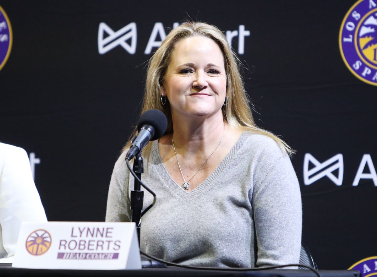 TST Images: Los Angeles Sparks Introduce Kelsey Plum