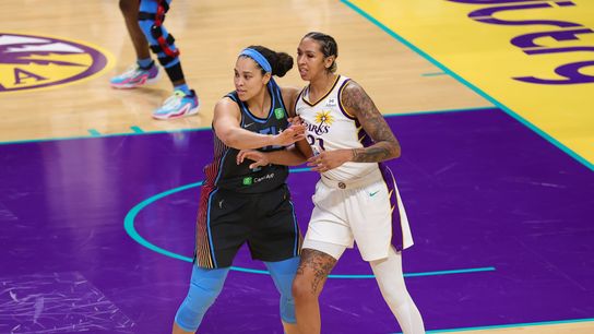 Sparks waive Mercedes Russell as Cameron Brink’s return nears taken at Crypto.com Arena (Los Angeles Sparks)