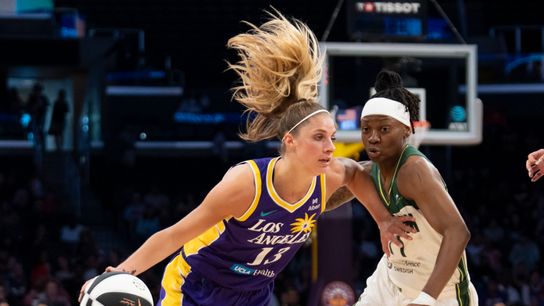 Sparks get blown out against Storm taken at Crypto.com Arena (Los Angeles Sparks)