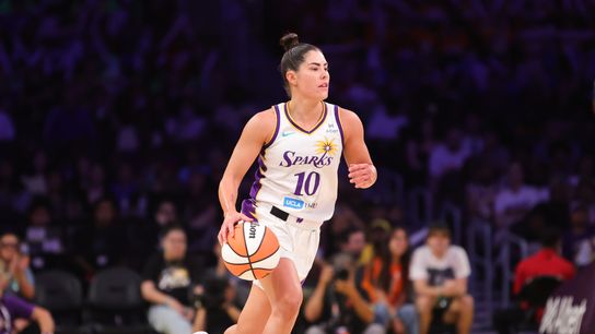 Kelsey Plum set to return as Sparks welcome much-needed boost against Dallas taken in Los Angeles (Los Angeles Sparks). Photo by Darwin Walker - The Sporting Tribune