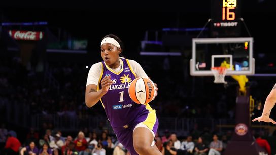 TST Exclusive: Conversation with Sparks rookie forward Sania Feagin taken in Los Angeles (Los Angeles Sparks)