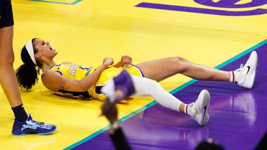 TST Images: Sparks defeat Fever, 100-91, at Crypto.com Arena taken at Crypto.com Arena (Los Angeles Sparks)