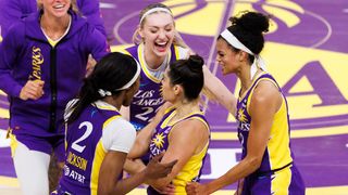 Sparks' 2025 season was good, even if they missed playoffs taken at Crypto.com Arena (Los Angeles Sparks). Photo by Ric Tapia - The Sporting Tribune