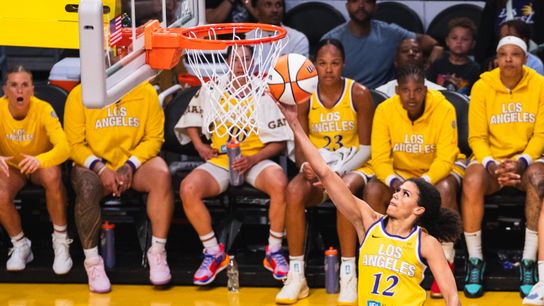 TST Images: Fever beat Sparks, 76-75, at Crypto Arena  taken at Crypto.com Arena (Los Angeles Sparks)