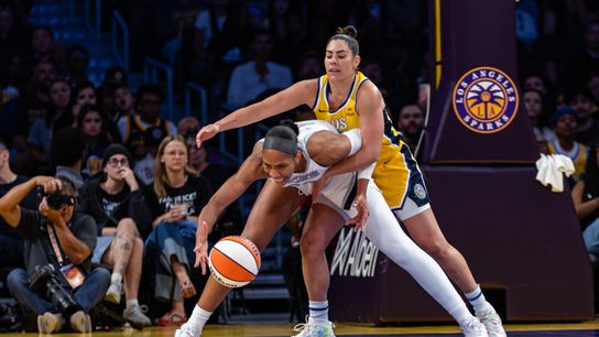 Sparks end 2025 season with blowout loss to Aces taken at Crypto.com Arena (Los Angeles Sparks)