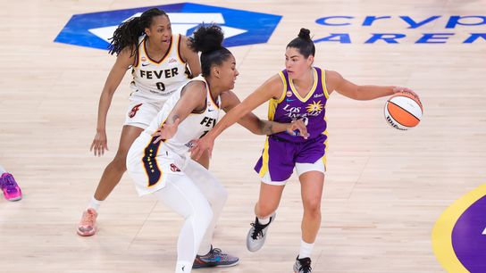 TST Images: Fever beat Sparks, 87-78, at Crypto.com Arena taken Crypto.com Arena (Los Angeles Sparks). Photo by Darwin Walker - The Sporting Tribune