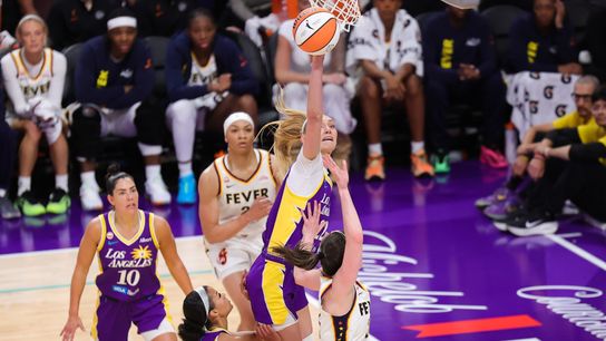 Sparks late run not enough in loss to Fever at home taken at Crypto.com Arena (Los Angeles Sparks). Photo by Darwin Walker - The Sporting Tribune