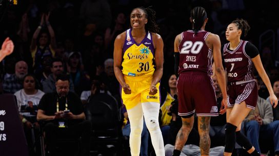 Sparks face Tempo in rematch from Friday taken at Crypto.com Arena (Los Angeles Sparks). Photo by Steven Park - The Sporting Tribune