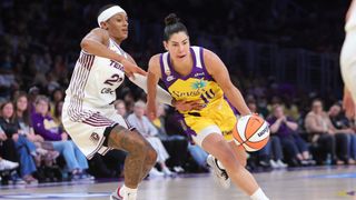 Tempo defeat Sparks in game filled with fouls, free throws taken at Crypto.com Arena (Los Angeles Sparks). Photo by Darwin Walker - The Sporting Tribune