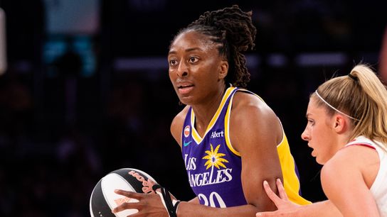 Sparks put out Fire, snap three-game losing streak taken at Crypto.com Arena (Los Angeles Sparks). Photo by John Panganiban-The Sporting Tribune