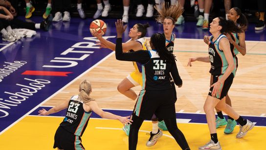 Breanna Stewart Reflects on WNBA's Past and Future as League Celebrates 30 Years taken Crypto.com Arena (Los Angeles Sparks). Photo by Robert Talamantes - The Sporting Tribune