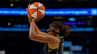 Ariel Atkins' season-high performance reflects growing comfort in Spark offense taken Crypto.com Arena (Los Angeles Sparks). Photo by Nico Alba - The Sporting Tribune