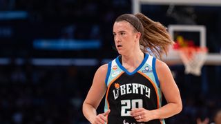 Sabrina Ionescu reflects on leadership and the Liberty's chemistry taken at Crypto.com Arena (Los Angeles Sparks). Photo by Edwin So - The Sporting Tribune