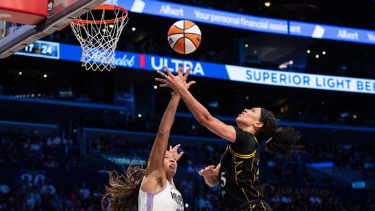 Sparks fourth quarter rally falls short against Valkyries taken at Crypto.com Arena (Los Angeles Sparks). Photo by Jessica Cryderman - The Sporting Tribune