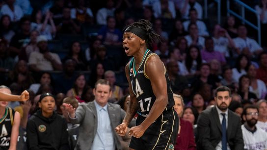TST Images: Dream defeats Sparks, 124-88, at Crypto Arena taken Crypto.com Arena (Images). Photo by Nico Alba - The Sporting Tribune