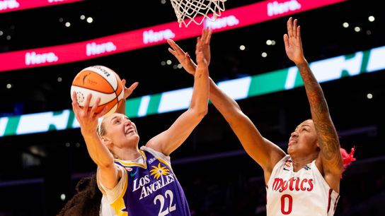 TST Images: Sparks beat Mystics, 88-82, at Crypto Arena taken at Crypto Arena (TST images). Photo by John Panganiban-The Sporting Tribune