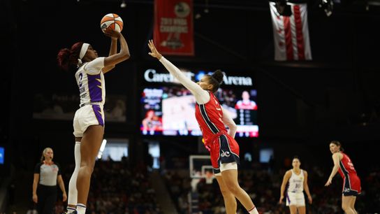 Sparks never led in crucial loss to Mystics taken at CareFirst Arena (Los Angeles Sparks)