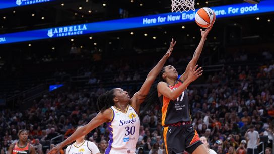 Sparks continue with home stand against Sun taken at Crypto.com Arena (Los Angeles Sparks). Photo by David Butler II-Imagn Images