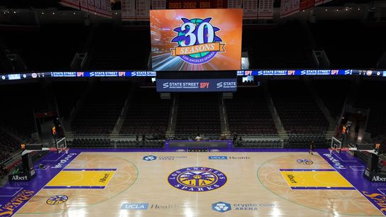 Sparks name Ariana Andonian as new General Manager taken in Los Angeles (Los Angeles Sparks). Photo by Kirby Lee-Imagn Images