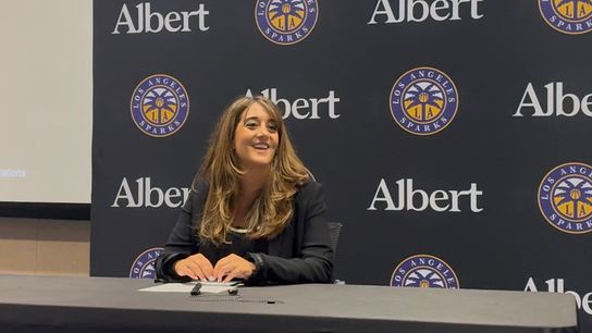 Sparks start anew with new GM Ariana Andonian taken in Torrance, CA (Los Angeles Sparks). Photo by Rey Moralde-The Sporting Tribune