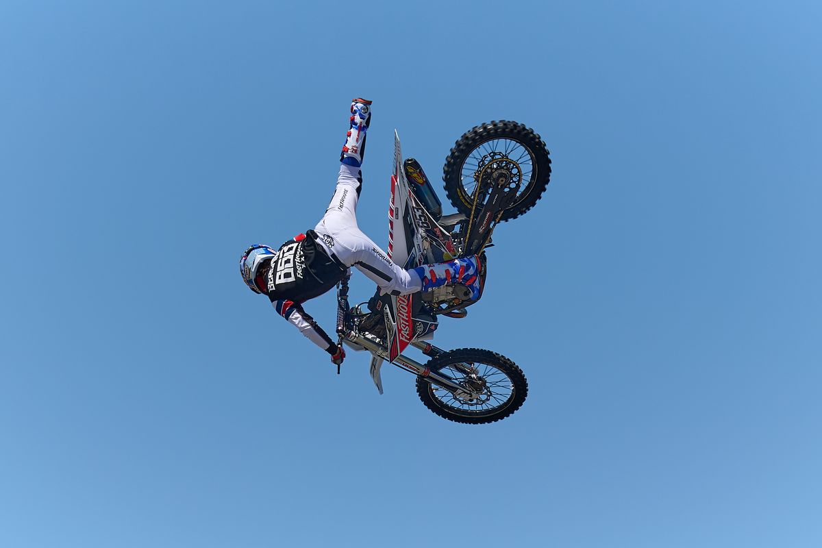 Tyler Bereman during X Games Sacramento on June 26th, 2026, at Cal Expo in Sacramento, California.