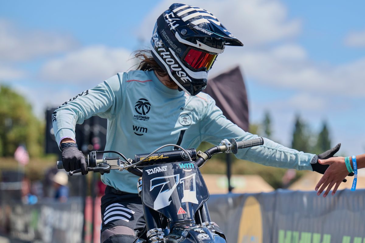 Patrick Evans engages the crowd during X Games Sacramento on June 27th, 2026, at Cal Expo in Sacramento, California.